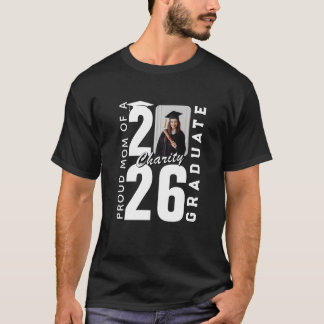 2026年卒業生の誇り高い母　オーダーメイド写真　卒業記念 Tシャツ