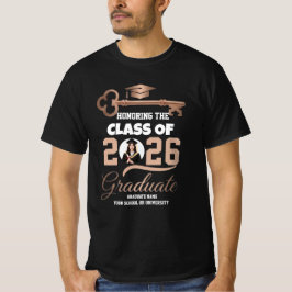 2026年卒業生を称える オーダーメイド卒業記念グッズ Tシャツ
