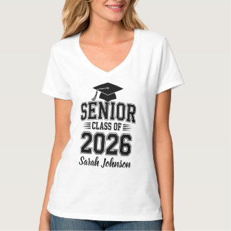 2026年卒業生カスタムネーム Tシャツ