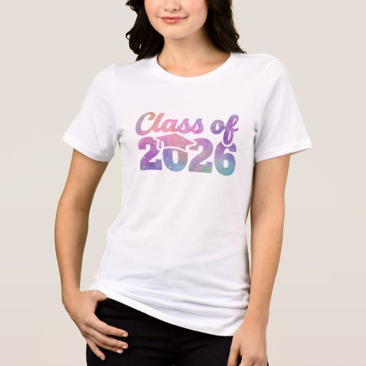 2026年卒業生クラス オリジナルTシャツ トライブレンドTシャツ (正面)