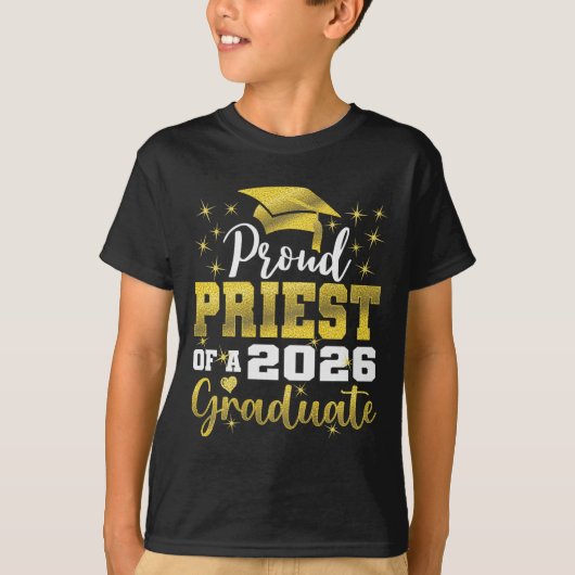 2026年卒業生スーパープライド司祭シニア卒業 Tシャツ (正面)