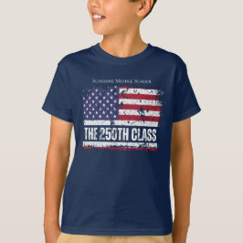 2026年卒業生 アメリカ建国250周年記念 ヴィンテージ風デザイン Tシャツ