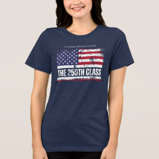 2026年卒業生 アメリカ建国250周年 グラデーション ヴィンテージ トライブレンドＴシャツ