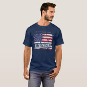 2026年卒業生 アメリカ建国250周年 グラデーション ヴィンテージ Tシャツ (正面フル)