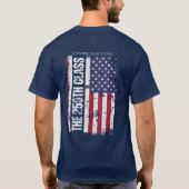 2026年卒業生 アメリカ建国250周年 グラデーション ヴィンテージ Tシャツ (裏面)