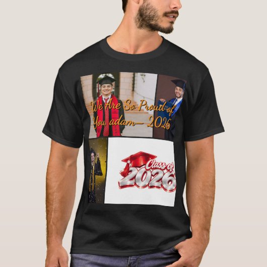 2026年卒業生 - プレミアム卒業記念Tシャツ Tシャツ (正面)