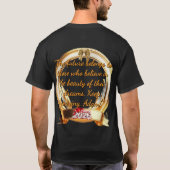 2026年卒業生 - プレミアム卒業記念Tシャツ Tシャツ (裏面)