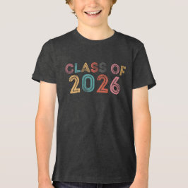 2026年卒業生 レトロ スクール スピリット トライブレンドＴシャツ
