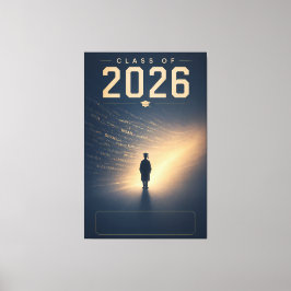 2026年卒業生 名前入り 卒業記念 デコレーション キャンバスプリント