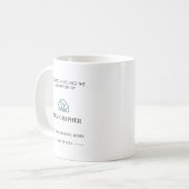 2026年卒業生 超音波検査士 RDMS 卒業 コーヒーマグカップ (正面左)