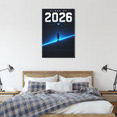 2026年卒業記念の名入れギフト キャンバスプリント (インサイチュ (寝室))