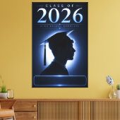 2026年卒業記念の名入れギフト キャンバスプリント (インサイチュ (リビング))