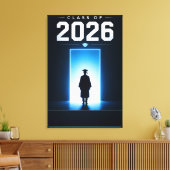 2026年卒業記念カスタムネームギフト キャンバスプリント (インサイチュ (リビング))