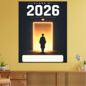 2026年卒業記念カスタムネームギフト キャンバスプリント (インサイチュ (リビング))