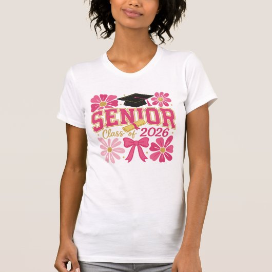 2026年卒業記念デザイン Tシャツ (正面)