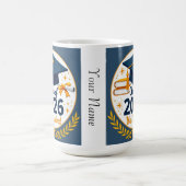 2026年卒業記念マグカップ コーヒーマグカップ (中央)