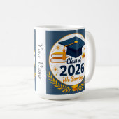2026年卒業記念マグカップ コーヒーマグカップ (正面右)