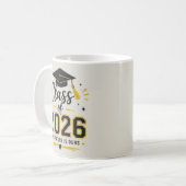 2026年卒業記念マグカップ - 未来は私たちのもの コーヒーマグカップ (正面左)