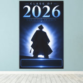 2026年卒業記念 名前入りギフト キャンバスプリント (インサイチュ (ウッドフロア))