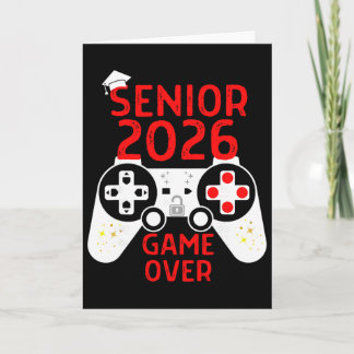 2026年卒業記念Tシャツ 高校卒業 ゲーム大好きな先輩 カード