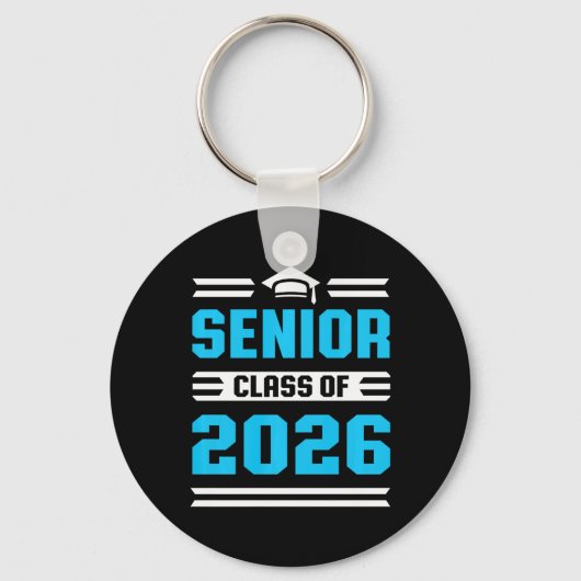 2026年卒業記念Tシャツ 高校 大学 シニア向け キーホルダー (正面)