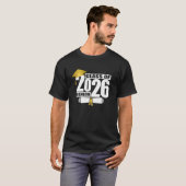 2026年卒業証書ディプロマ卒業 Tシャツ (正面フル)