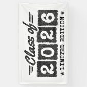 2026年卒業限定引用デザイン 横断幕 (縦)