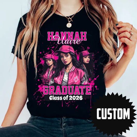 2026年卒業 ハンナ 卒業記念Tシャツ Tシャツ