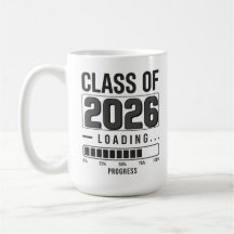 2026年卒業 マグカップ|ローディングデザインの卒業記念コーヒーカップ