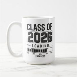 2026年卒業 マグカップ|ローディングデザインの卒業記念コーヒーカップ コーヒーマグカップ