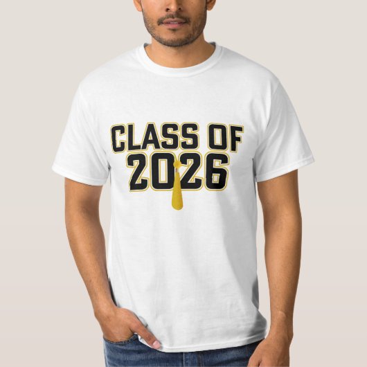 2026年卒業 レターマン Tシャツ (正面)