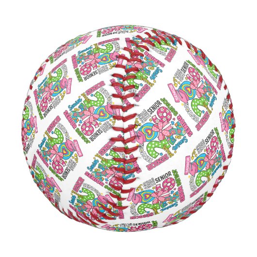 2026年卒業 レトロな野球の記念品 野球ボール (アングル)