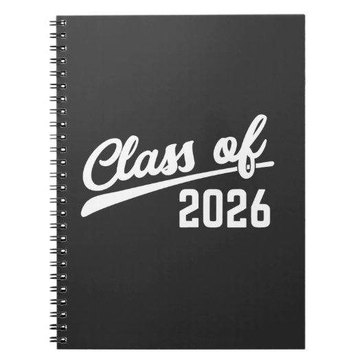2026年卒業 卒業年 学校 ノートブック (正面)