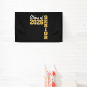 2026年卒業 卒業生 黄色 シニア 横断幕 (インサイチュ)