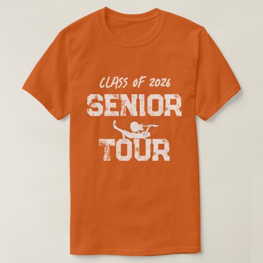 2026年卒業 最高の年のツアー Tシャツ (デザイン正面)