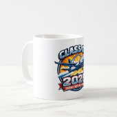 2026年卒業 - 未来へ羽ばたく コーヒーマグカップ (正面左)
