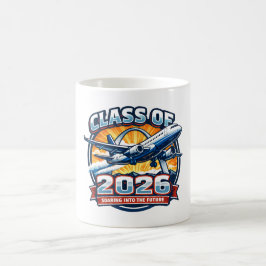 2026年卒業 - 未来へ羽ばたく コーヒーマグカップ