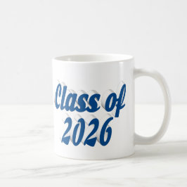 2026年卒業 青文字 コーヒーマグカップ