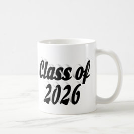 2026年卒業 黒文字 コーヒーマグカップ