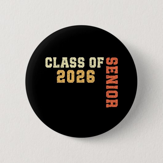 2026年卒業 2026年卒 高校生 2025年度 缶バッジ (正面)