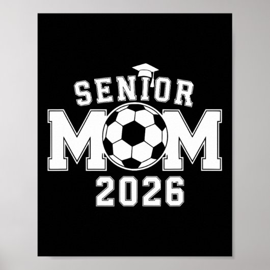 2026年卒母サッカー母高校卒業式コーデ ポスター (正面)