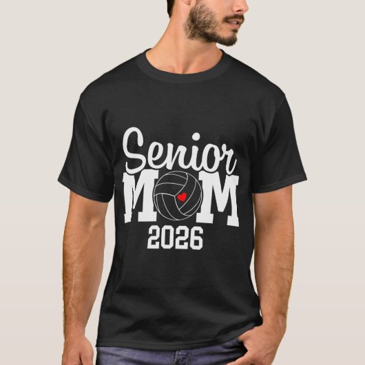 2026年卒母 女子バレーボール部 卒業おめでとう Tシャツ (正面)