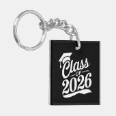 2026年卒誇りを持った業卒業 キーホルダー (正面左)