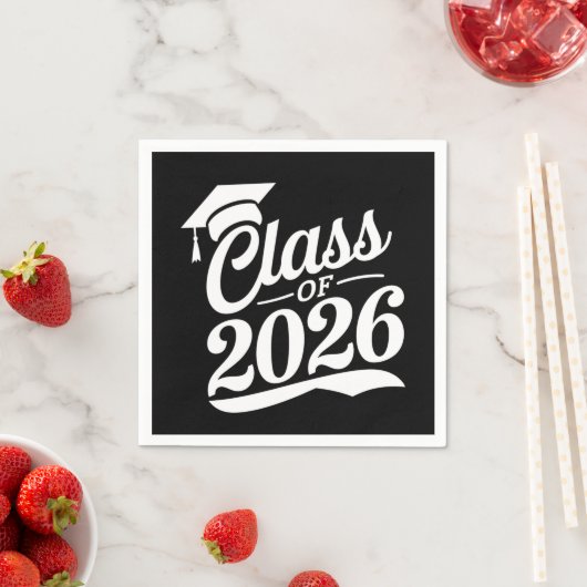 2026年卒誇りを持った業卒業 スタンダードカクテルナプキン (インサイチュ)