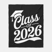 2026年卒誇りを持った業卒業 フリースブランケット (正面)