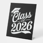 2026年卒誇りを持った業卒業 台座サイン (正面)