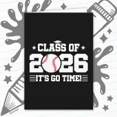 2026年卒野球卒業式 It's Go Time カード
