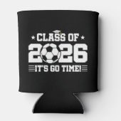 2026年卒 サッカー卒業式 It's Go Time 引用 缶クーラー (裏面)