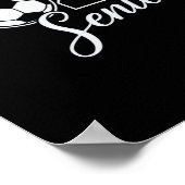 2026年卒・サッカー母・高校卒業おめでとうグッズ ポスター (角)