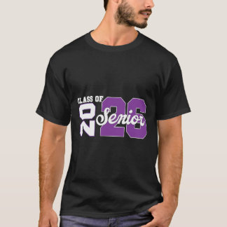 2026年卒+シニア+2026年バックトゥスクール+卒業 Tシャツ